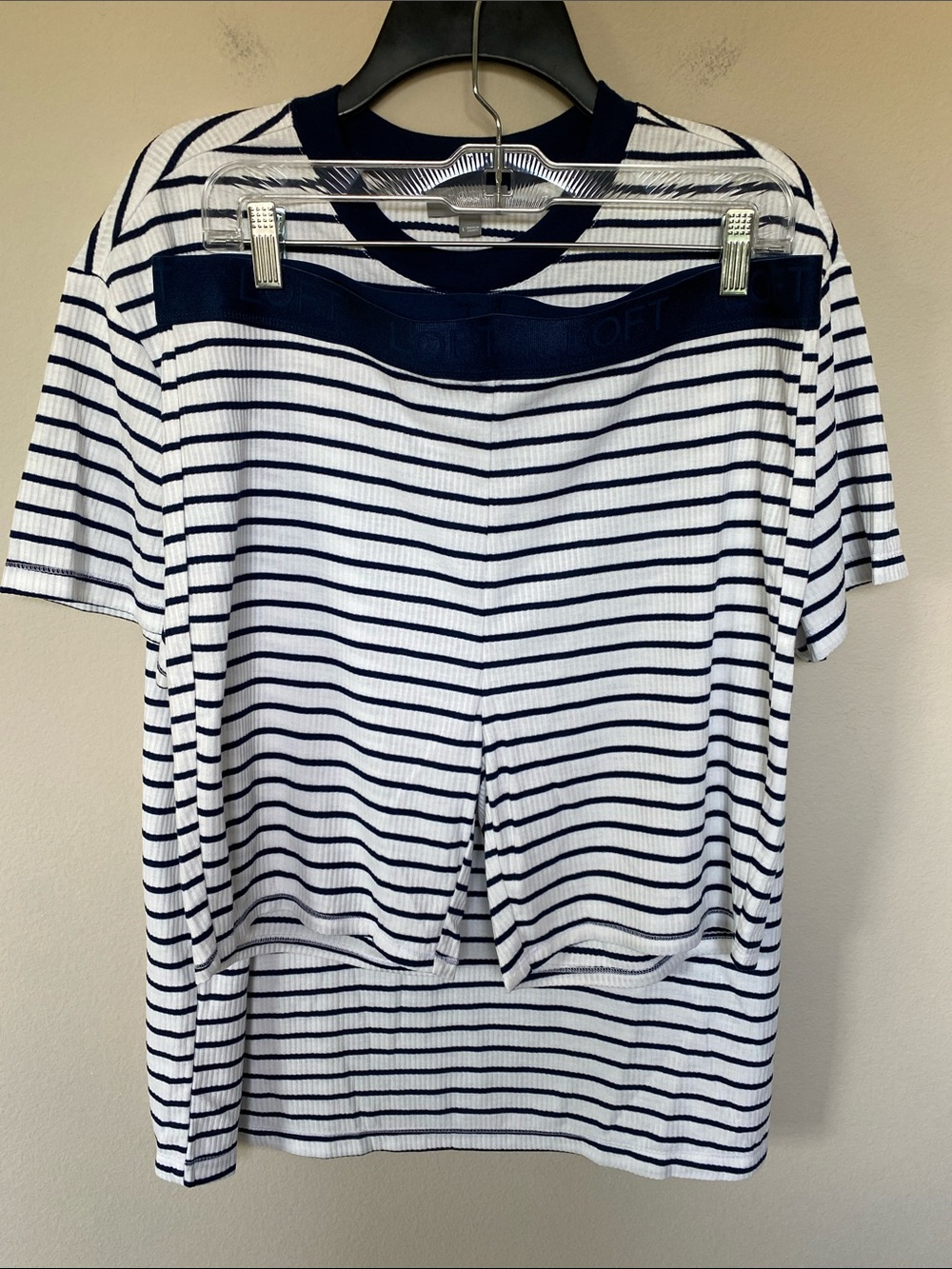 LOFT Shorts and Shirt Pajama Set - NWOT